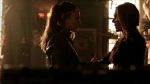 Raven and Abby The 100